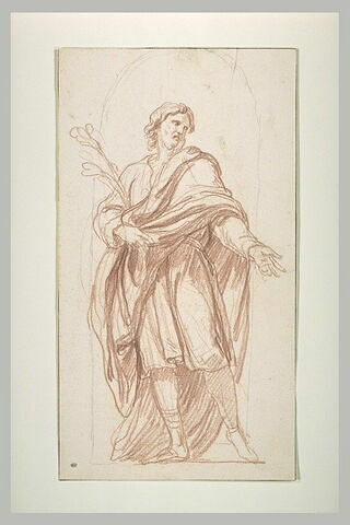 Saint Joseph, debout, étendant le bras gauche, image 2/2