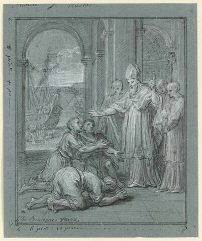 Miracle de saint Nicolas, patron des marins, image 1/2