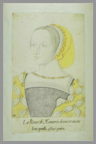 Portrait de Marguerite d'Angoulême enfant