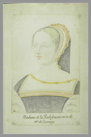 Portrait de Madame de la Rochefoucauld
