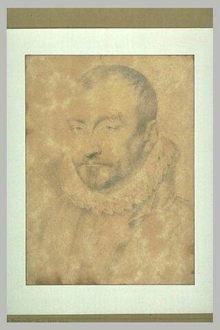 Portrait d'homme en buste, portant moustache et royale, image 2/2
