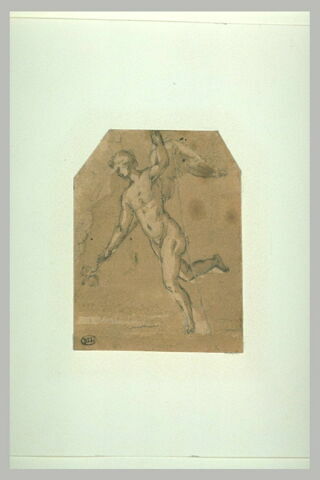 Un ange tenant une fleur., image 1/1