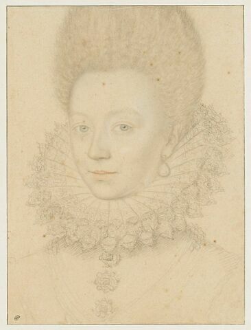 Portrait d'une femme de l'époque d'Henri III, image 1/2