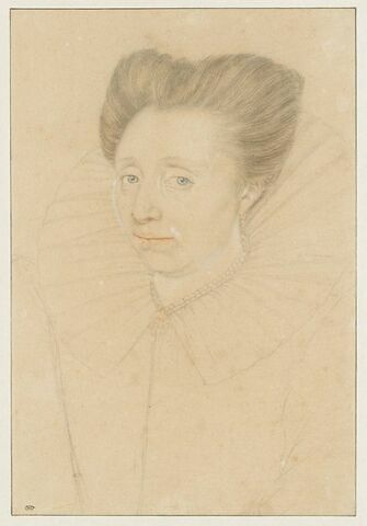 Portrait d'une femme de l'époque d'Henri III