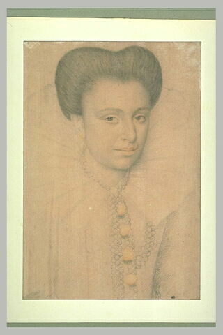 Portrait présumé de Charlotte de la Trémoille, femme du prince de Condé, image 2/2