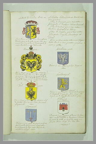 Page d'armorial