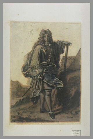 Un maréchal de France debout, tourné à droite, la figure de face, image 2/2