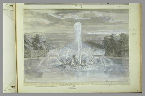Le bassin d'Apollon, à Versailles, image 2/2