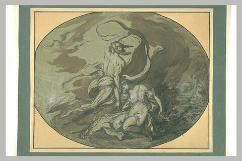 Apollon tuant la nymphe Coronis