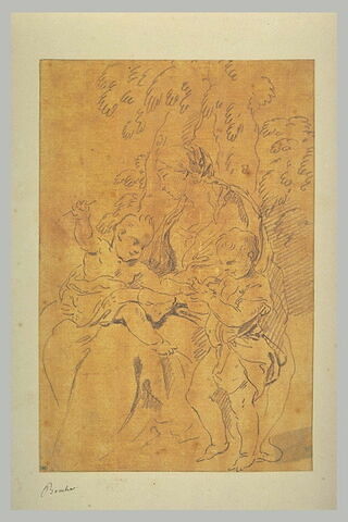 La Vierge avec l'Enfant et le petit saint Jean-Baptiste