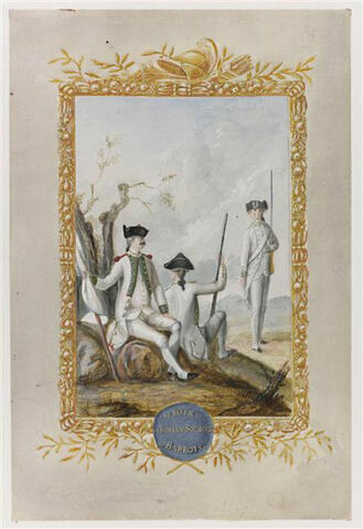 Costume de l'armée française en 1780