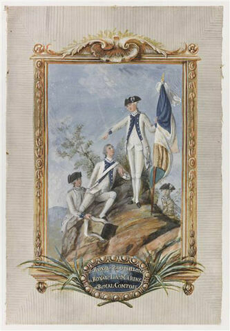Costume de l'armée française en 1780, image 1/1