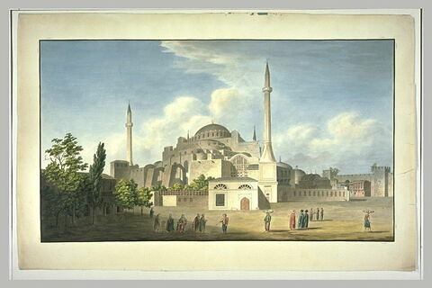 La mosquée de Sainte-Sophie, à Istanbul, image 2/2