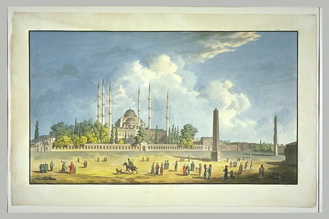 L'hippodrome et la mosquée du sultan Ahmet, à Istanbul