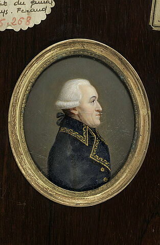 Portrait du général Becays-Ferrand, de profil