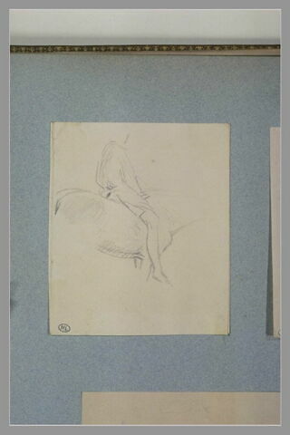 Etude d'un cavalier en selle, image 1/1