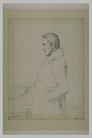 Portrait d'Hippolyte Flandrin, image 2/2
