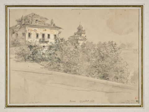 Vue de Fontaine Pauline et maison Spada, image 1/2