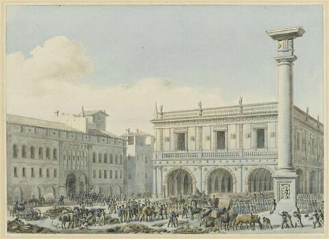 L'occupation de Brescia, le 4 août 1796