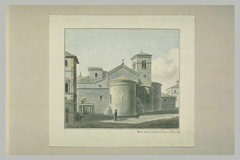 Denon devant l'oratoire de Saint Zénon à Vérone, août 1796