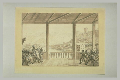 Masséna franchit le pont de Bassano, 8 septembre 1796