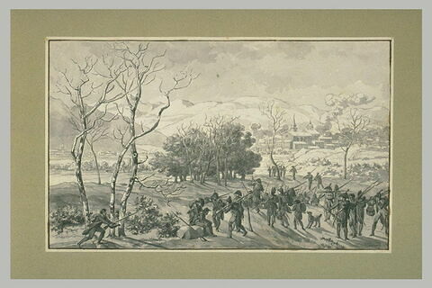 L'armée à San Micheli en mars 1797