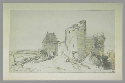 Vue du château ruiné de Rosemont, image 1/1