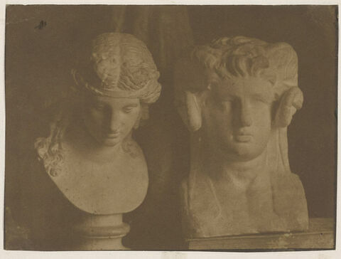 Deux bustes antiques