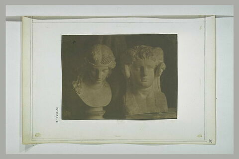 Deux bustes antiques, image 2/2