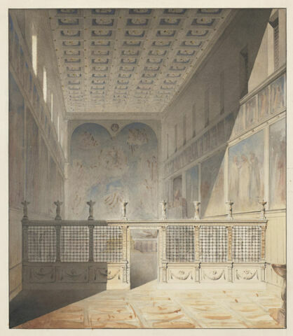 Chapelle ornée de compositions peintes dont le Jugement dernier, image 1/2