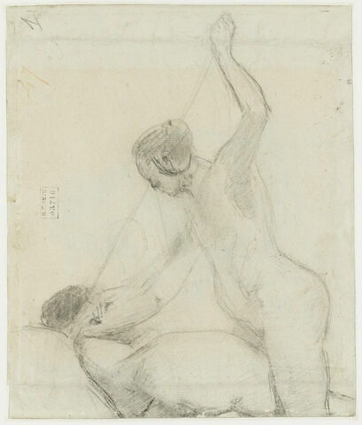 Deux femmes nues se battant, image 1/2
