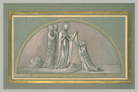 Saint Dominique recevant le scapulaire