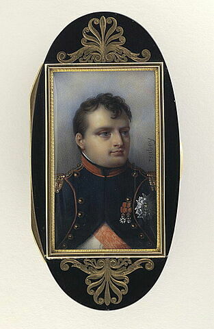 Portrait de Napoléon Ier en petite tenue d'officier des grenadiers à pied