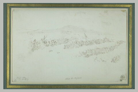 Esquisse du combat de l'Oued Alleg du 31 Xbre 1839, image 1/1