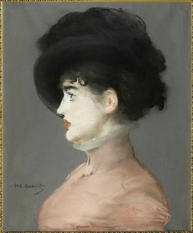 La femme au chapeau noir : portrait d'Irma Brunner la Viennoise