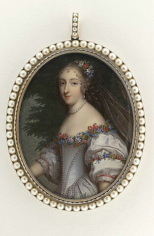 Portrait de Mademoiselle de La Vallière en costume de Flore