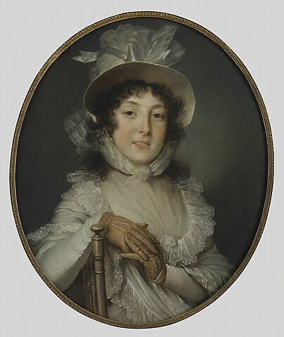 Portrait de Madame Barbier, femme du peintre.