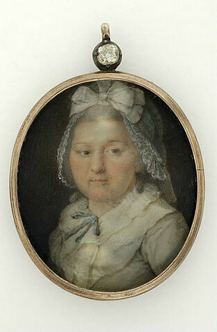 Portrait de femme âgée, coiffée d'un bonnet, image 1/1