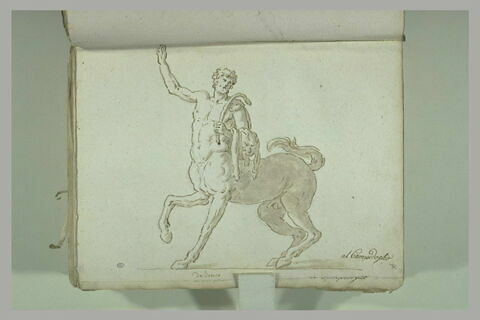 Le Centaure Furietti, barbu et tourné vers la gauche, image 2/2