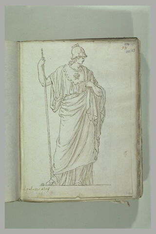 Minerve drapée et casquée, image 2/2