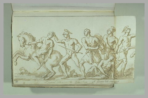 Le Combat des Amazones contre Achille et Ulysse (?), image 2/2