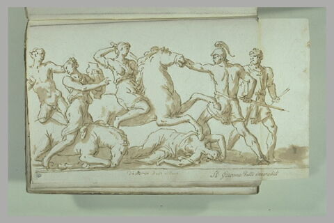 Le Combat des Amazones contre Achille et Ulysse, image 2/2
