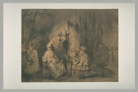 L'atelier de Rembrandt, image 2/2