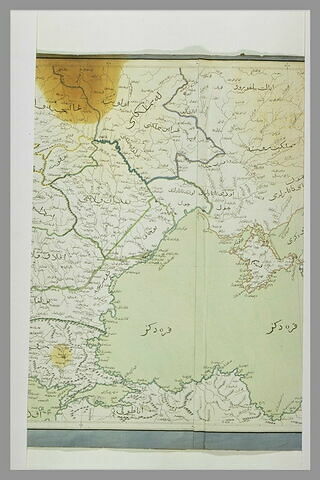 Carte de l'empire ottoman en 1787 avec légendes en turc, image 4/5