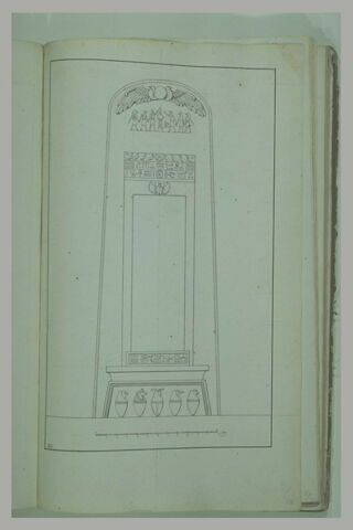 Etude d'un bas-relief d'une tombe égyptienne, image 2/2