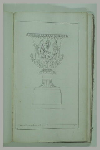 Etude pour un vase Médicis, image 2/2