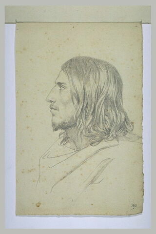 Portrait d'homme (Giovanni Battista Bazoti), vu de profil