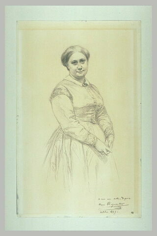 Madame Charles Foucques Duparc, mère de M. Arthur Fouques Duparc, image 3/3