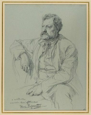 Portrait du peintre Alexandre Bida
