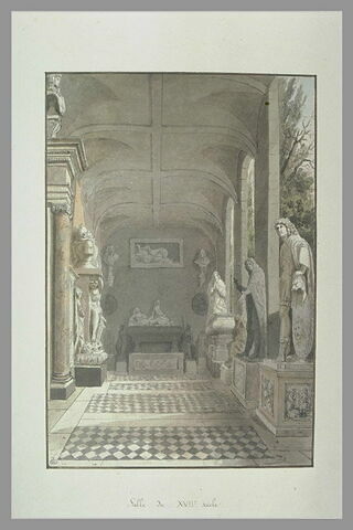 Salle du XVIIè siècle, Musée des Monuments Français, image 2/3